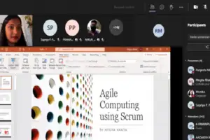 Agile Computing using Scrum