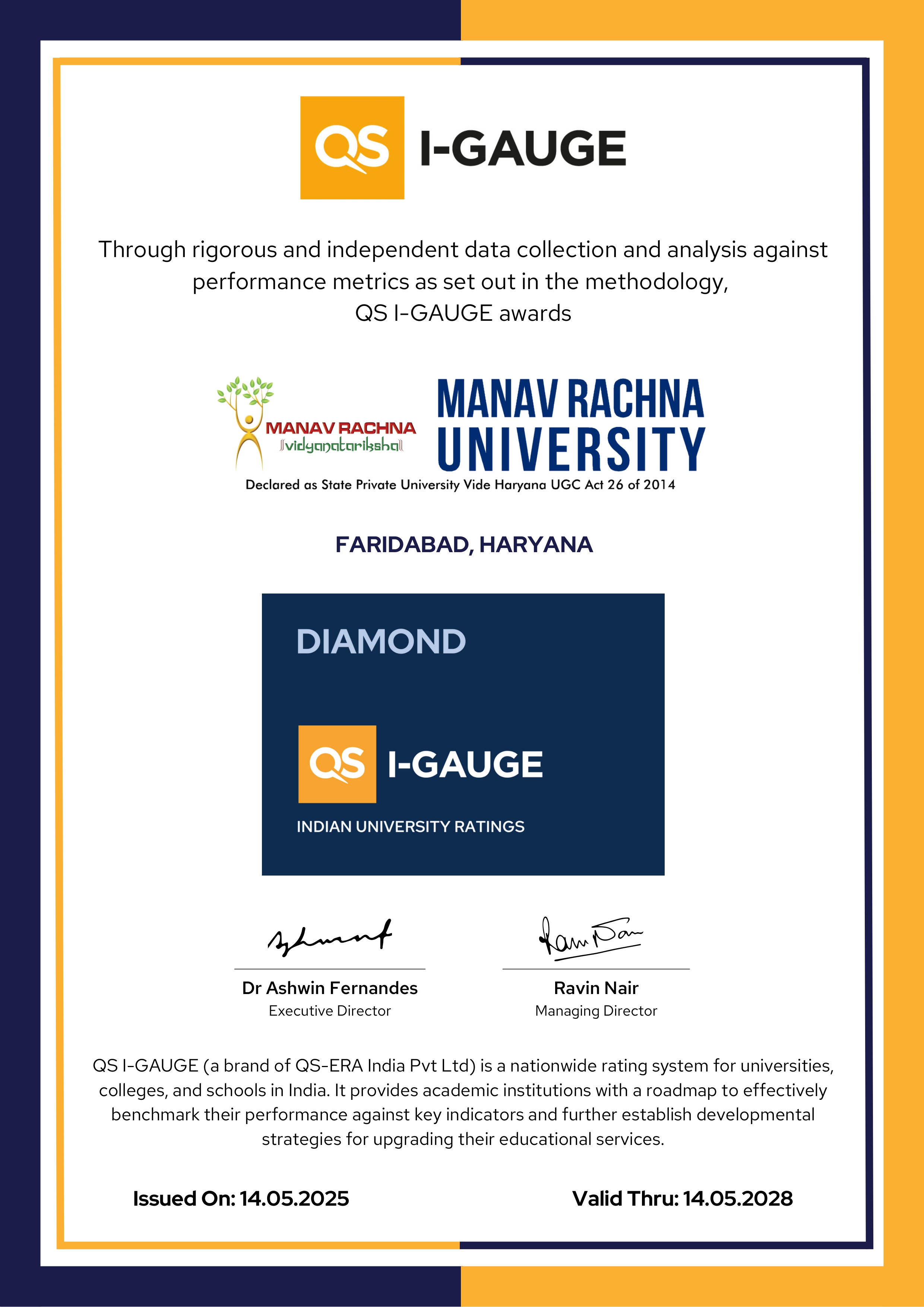 QS-I-Gauge-Diamond-Rated